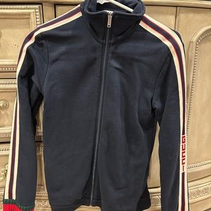 Gucci sweater/jacket navy blue with pockets